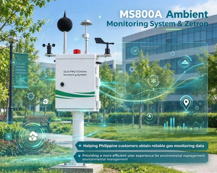 Zetron MS800A airearen kalitatea kontrolatzeko sistema Filipinetan zabalduta, instalazioa eta prestakuntza amaitu da