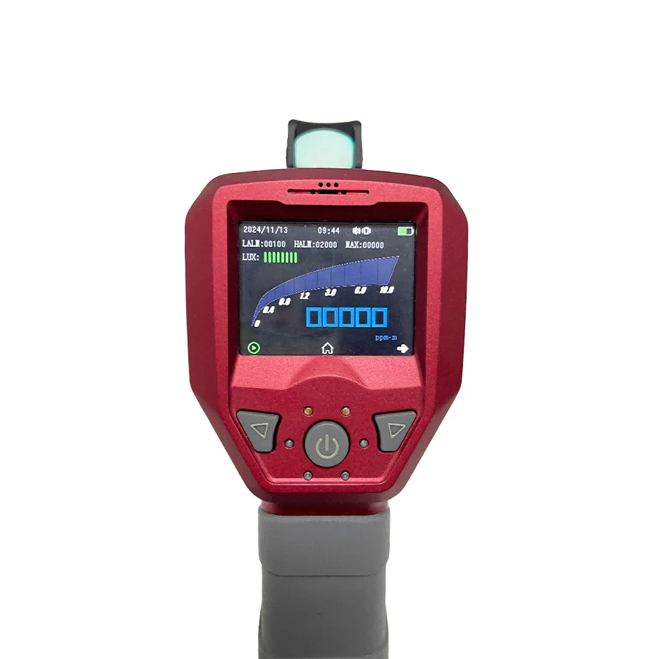 Laser metano gas detektagailua