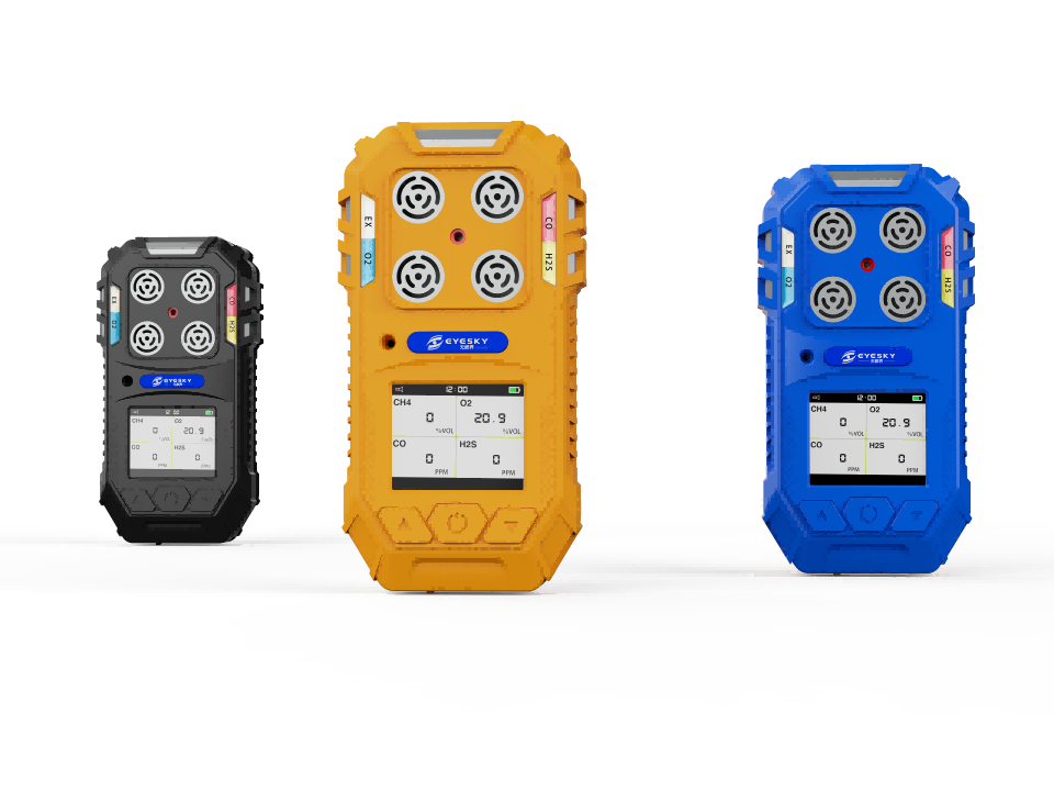 MS104K 4-en-1 gas-detektagailu eramangarria