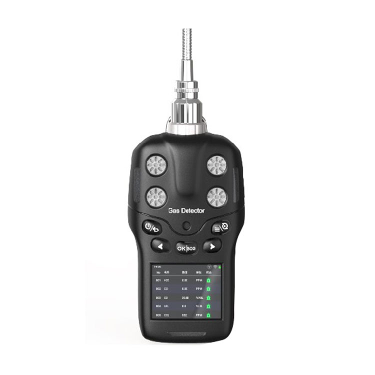 4-in-1 gas detektagailu eramangarria