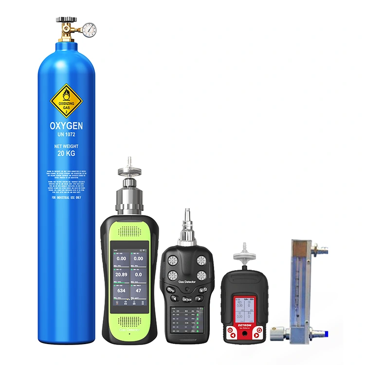 Gas-detektagailu eramangarria Bump Test Kit, sentsorearen erantzuna egiaztatzeko